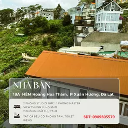 HOT HOT – CHÍNH CHỦ CẦN BÁN NHÀ – VIEW ĐẸP, ĐƯỜNG Ô TÔ QUAY ĐẦU Tại Đường Hoàng Hoa Thám, P.10,
