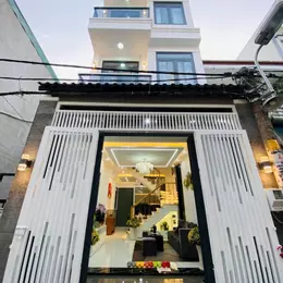 6,050 TỶ CÓ NHÀ MỚI FULL NỘI THẤT HUỲNH TẤN PHÁT, NHÀ BÈ (4X13) 3 TẦNG - 5PN - SỔ HỒNG RIÊNG