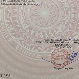 ►  CHÍNH CHỦ BÁN ĐẤT BIỂN TRUNG GIANG – QUẢNG TRỊ