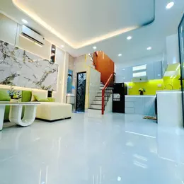 Nhà mới 36m2 ngang khủng 7.6m vài bước ra mặt tiền Hưng Phú P9Q8