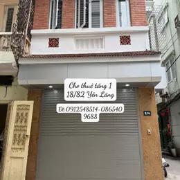 CHÍNH CHỦ CHO THUÊ MẶT BẰNG KINH DOANH TẦNG 1 – YÊN LÃNG