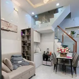 Nhà mới Trần Văn Đang, QUẬN 3, DT 3.4 x 5 m, 4 tầng, giá 3.95 tỷ