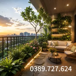 Căn hộ sân vườn Eco Palace Buôn Ma Thuột - hưởng trọn các tiện ích