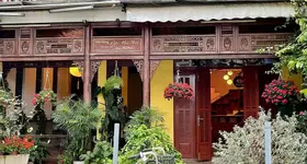 BÁN BIỆT THỰ GỖ SANG XỊN MẶT TIỀN Đ.NGUYỄN PHÚC CHU, PHỐ CỔ HỘI AN, ĐÀ NẴNG,- NGANG LỚN 9,6M*16M-