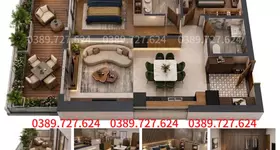 Căn hộ sân vườn tại Ecopalace Đăk Lăk - chỉ duy nhát ở tầng 3A số lượng giới hạn.