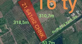 Bán lô đất CHNK không dính quy hoạch cho chuyển thổ giá 16tỷ