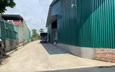 Cho thuê nhà xưởng tại thị trấn Quốc Oai xe container đỗ cửa giá chỉ 30k/m2/tháng