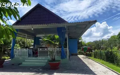 Bán nhà vườn 1300m2, 410tr, cây trái đầy đủ