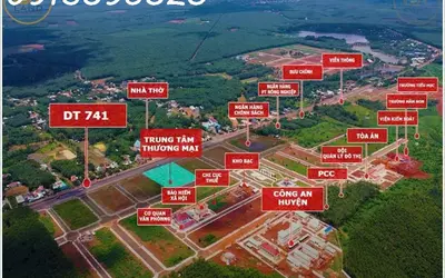 Bán Đất Bình Phước, 250m2, sổ sẵn 100m2 thổ cư, 280tr Đường 8m