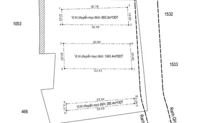 Cần bán 7.297,5m² trong đó có 4.800m²  phường Dĩ An, Tp. Dĩ An, Bình Dương