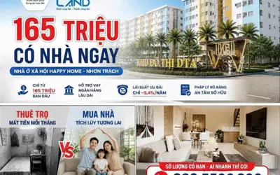 Căn hộ 2PN Nhơn Trạch giá chỉ hơn 500Tr - Khai thác cho thuê ngay, tỷ suất sinh lời 10%/năm
