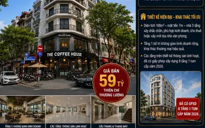 BÁN NHÀ MẶT PHỐ NGUYỄN CHÍ THANH - LÔ GÓC KINH DOANH - 108M² - MT 7M - XÂY TÒA 9 TẦNG ĐẲNG CẤP -