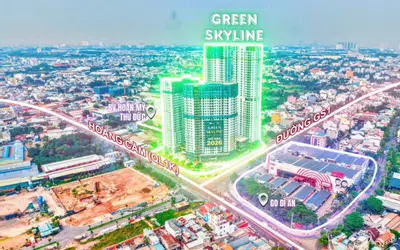Sở hữu căn hộ 2PN Green Skyline - Vị trí vàng, chính sách thanh toán cực hấp dẫn - Full nội thất