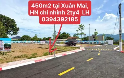 CẦN BÁN GẤP 2 LÔ ĐẤT ĐẸP TẠI TÂN HỘI – XUÂN MAI  CÁCH TRƯỜNG TIẺU HỌC 1KM THÔI