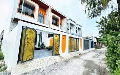 Bán nhà mới xây ngay chợ Đồn KCN Tân Đức, Đức Hoà Hạ dt 115m2 có 2pn,2wc giá 2,75 tỷ