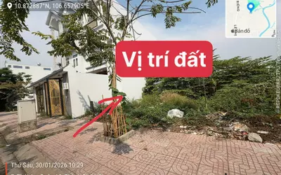 Đất thổ cư 1/ Lê Thị Riêng ,phường Thới An, TPHCM.Dt 92,7m²  (5m x 18,5m)