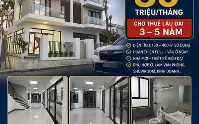 CHUYỂN NHƯỢNG _ CẮT LỖ _ CHO THUÊ BIỆT THỰ NAM CƯỜNG DƯƠNG NỘI