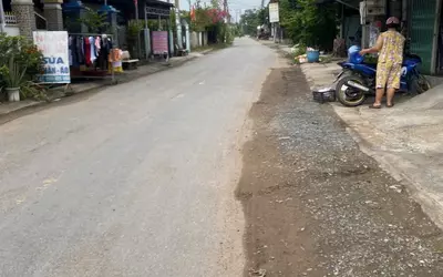 Bán nhà kho đường nhựa xe tải Phước Lý, Cần Giuộc tdt 1443m2 (443m2 thổ, dtxd 500m2) giá 12 tỷ