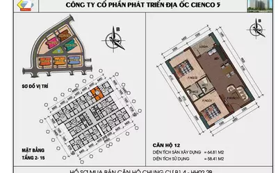 Chính Chủ Gửi Bán Căn 65m² – 2 Ngủ 2wc – View Trực Diện Hồ Thanh Hà