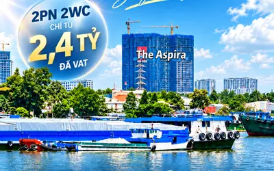 2,4 TỶ ĐÃ VAT - CĂN HỘ 2PN2WC ĐANG ĐƯỢC SĂN ĐÓN TẠI THE ASPIRA