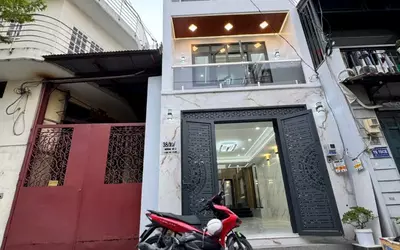 Bán nhà mới xây 38// đường số 2, Bình Hưng Hòa B , dt 60m2 , 4 lầu m 5pn, 6wc giá 6,8 tỷ