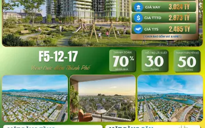 2,485 TỶ | 1PN+ 53,8M² | VIEW TRỰC DIỆN TRUNG TÂM ĐÀ NẴNG