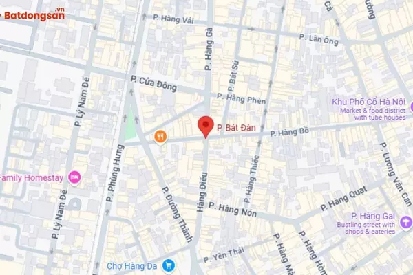 Phố Bát Đàn: Vị Trí, Giao Thông Và Bất Động Sản Xung Quanh