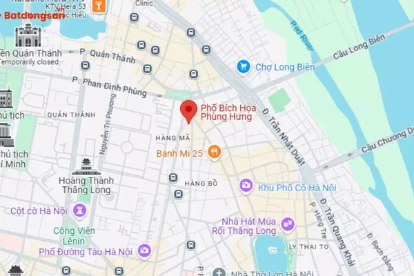 Phố Bích Họa Phùng Hưng: Vị Trí, Giao Thông Và Bất Động Sản Xung Quanh
