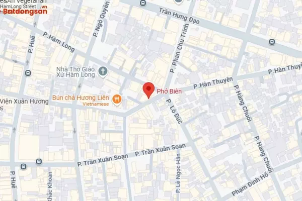 Phố Biển: Vị Trí, Giao Thông Và Bất Động Sản Xung Quanh