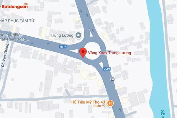 Vòng Xoay Trung Lương: Vị Trí, Giao Thông Và Bất Động Sản Xung Quanh