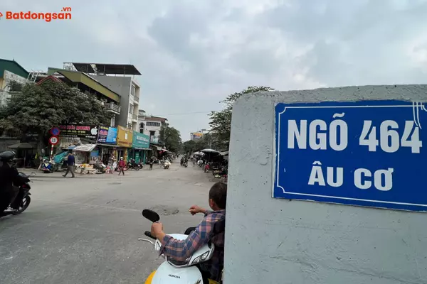 Ngõ 464 Âu Cơ: Vị Trí, Giao Thông Và Bất Động Sản Xung Quanh
