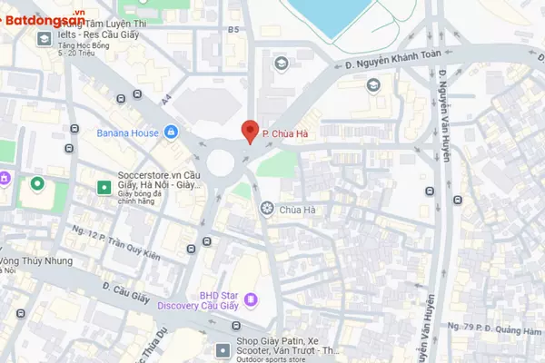 Phố Chùa Hà: Vị Trí, Giao Thông Và Bất Động Sản Xung Quanh