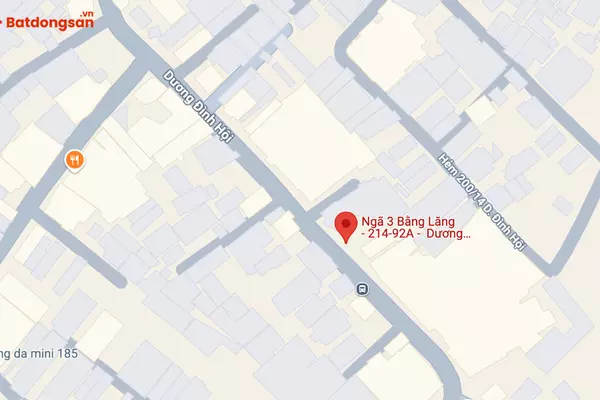 Ngã Ba Bằng Lăng: Vị Trí, Giao Thông Và Bất Động Sản Xung Quanh