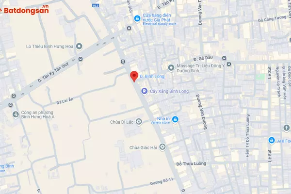 Đường Bình Long: Vị Trí, Giao Thông Và Bất Động Sản Xung Quanh