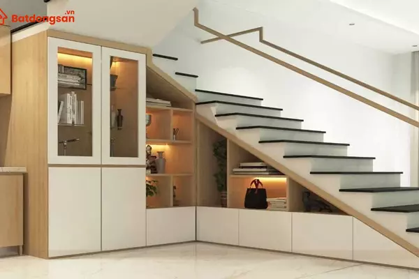 Lưu ý về phong thuỷ khi thiết kế gầm cầu thang