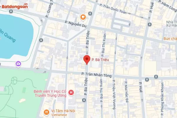 Phố Bà Triệu: Vị Trí, Giao Thông Và Bất Động Sản Xung Quanh
