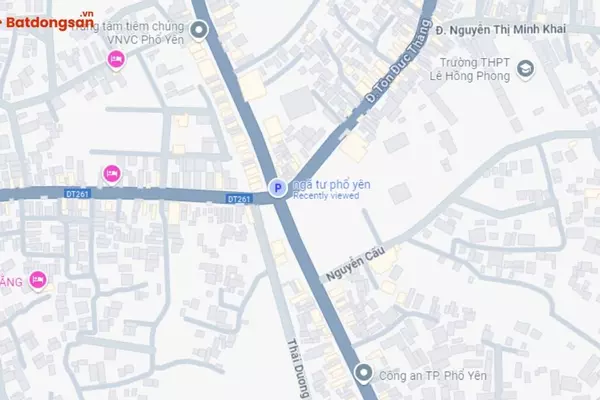 Ngã Tư Phổ Yên: Vị Trí, Giao Thông Và Tiện Ích Xung Quanh