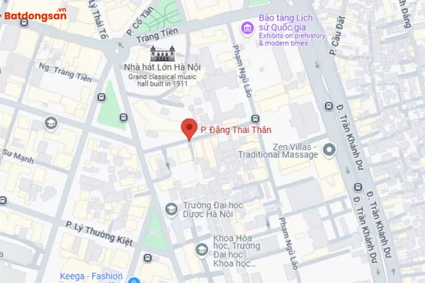 Phố Đặng Thái Thân: Vị Trí, Giao Thông Và Bất Động Sản Xung Quanh