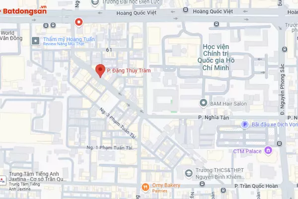 Phố Đặng Thùy Trâm: Vị Trí, Giao Thông Và Bất Động Sản Xung Quanh