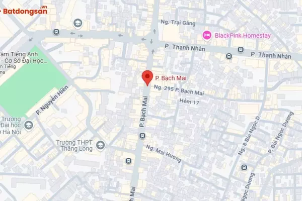 Phố Bạch Mai: Vị Trí, Giao Thông Và Bất Động Sản Xung Quanh
