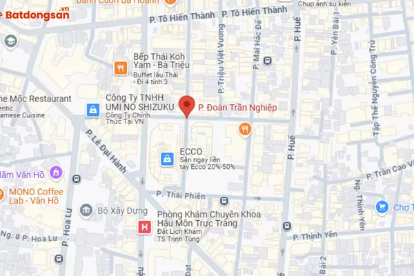 Phố Đoàn Trần Nghiệp: Vị Trí, Giao Thông Và Bất Động Sản Xung Quanh