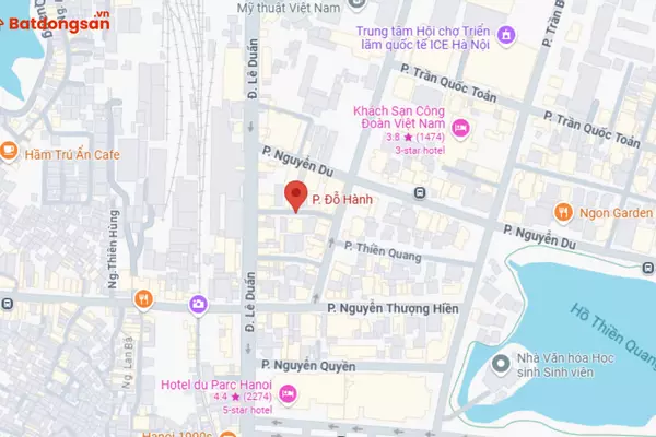 Phố Đỗ Hành: Vị Trí, Giao Thông Và Bất Động Sản Xung Quanh