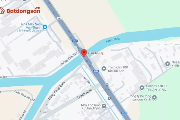 Cầu An Hạ: Vị trí, giao thông và bất động sản xung quanh