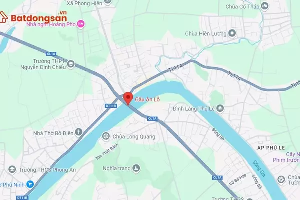 Cầu An Lỗ: Vị trí, giao thông và bất động sản xung quanh