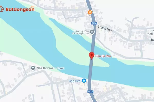 Cầu Bà Rén: Vị trí, giao thông và bất động sản xung quanh