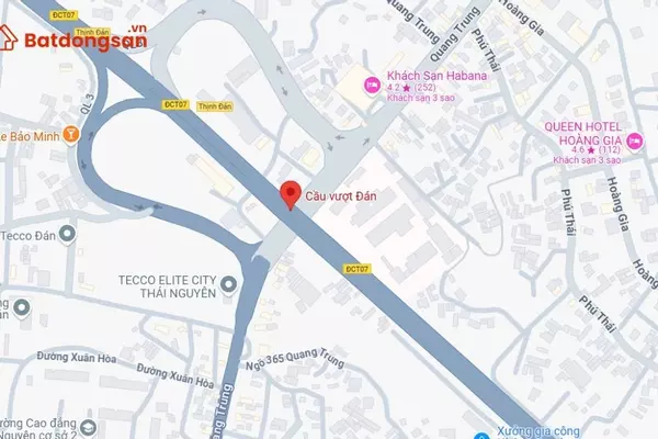 Cầu vượt Đán: Vị trí, giao thông và bất động sản xung quanh