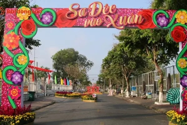 Đường hoa Sa Đéc: Vị trí, giao thông và bất động sản xung quanh