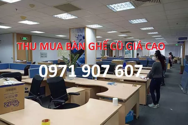 Thu mua bàn ghế cũ giá cao