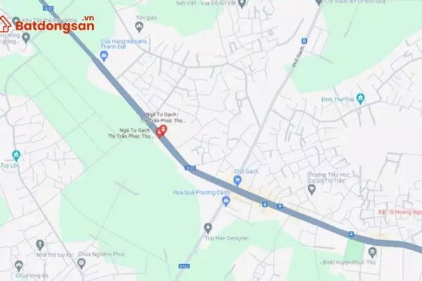 Ngã tư Gạch (Phúc Thọ): Vị trí, giao thông và bất động sản xung quanh
