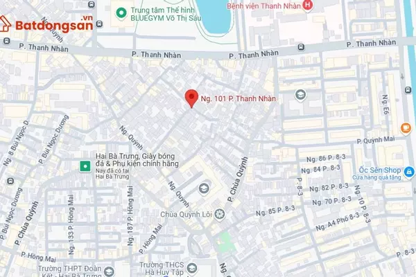 Ngõ 101 phố Thanh Nhàn: Vị trí, giao thông và bất động sản xung quanh